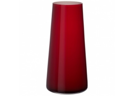 Numa Sq vase Deep Cherry